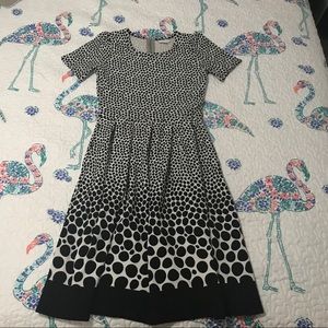 Black & White Amelia Dress